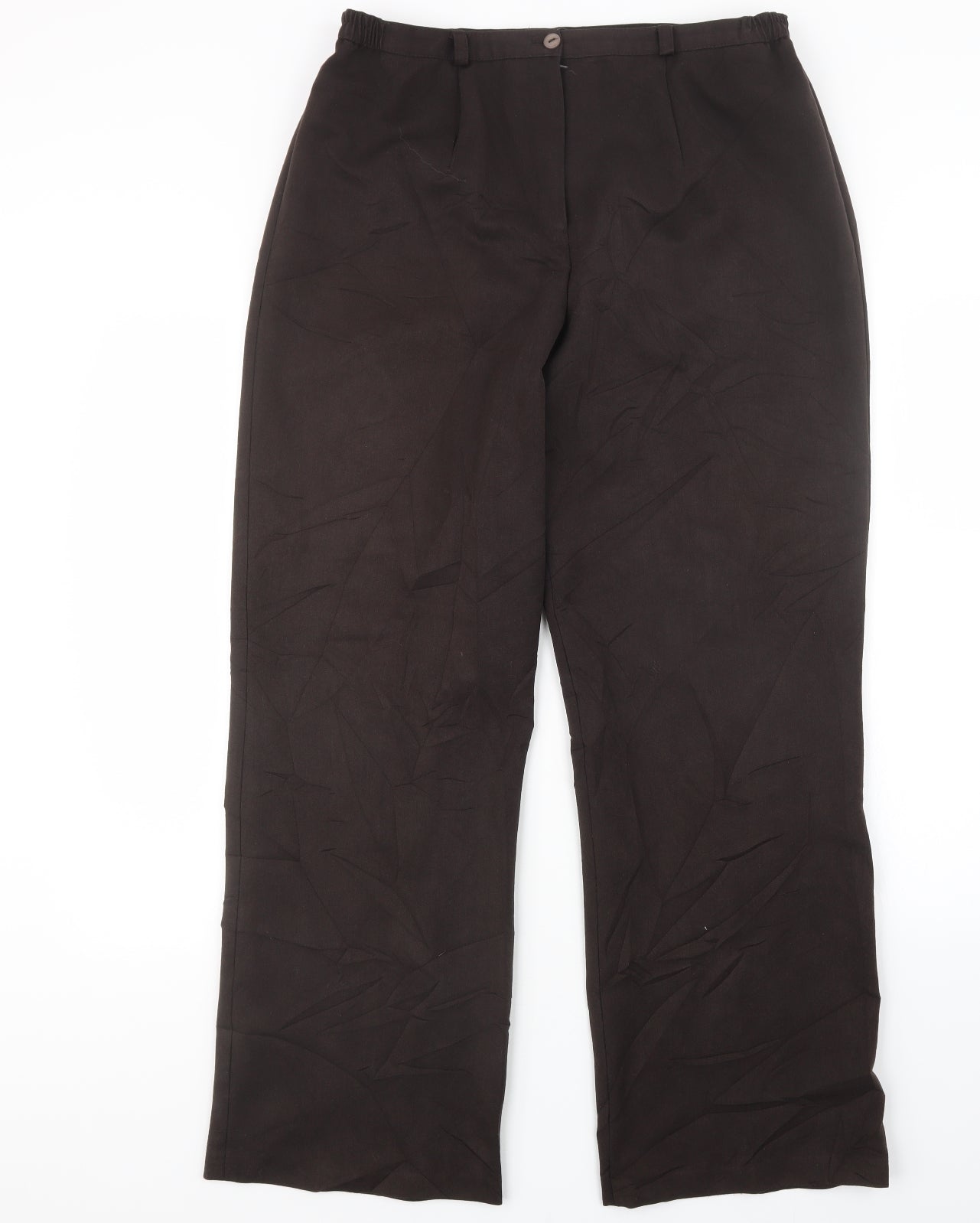 VINCI Womens Brown   Trousers  Size 16 L30 in