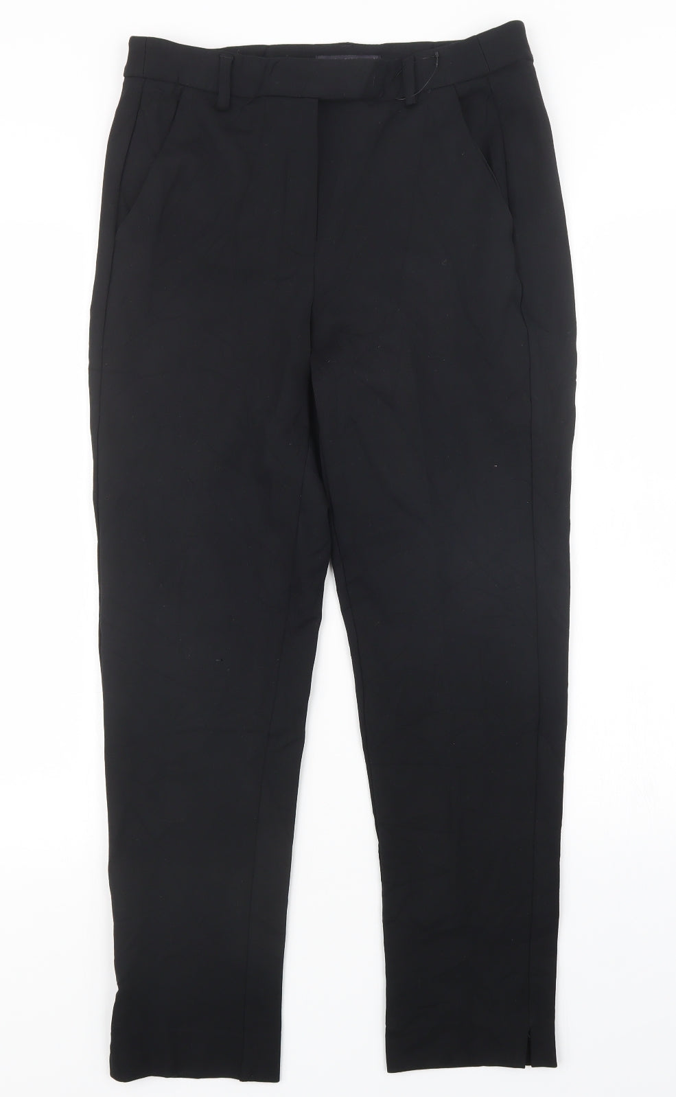 Preworn Womens Black   Trousers  Size 10 L27 in