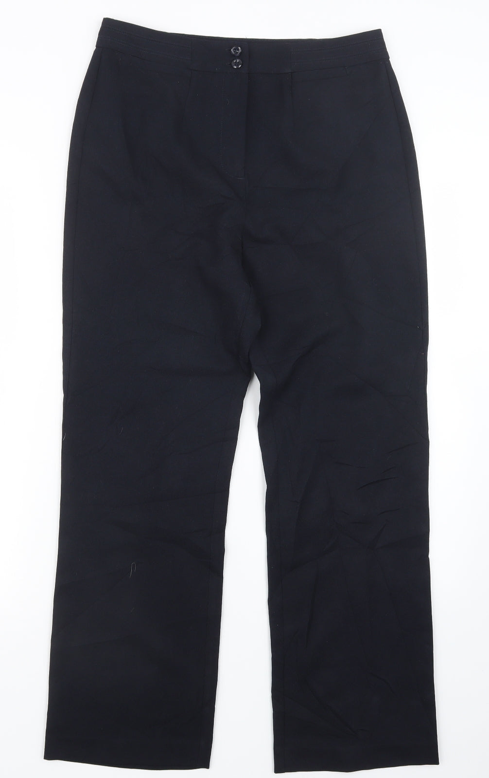 Isle  Womens Blue   Trousers  Size 10 L27.5 in