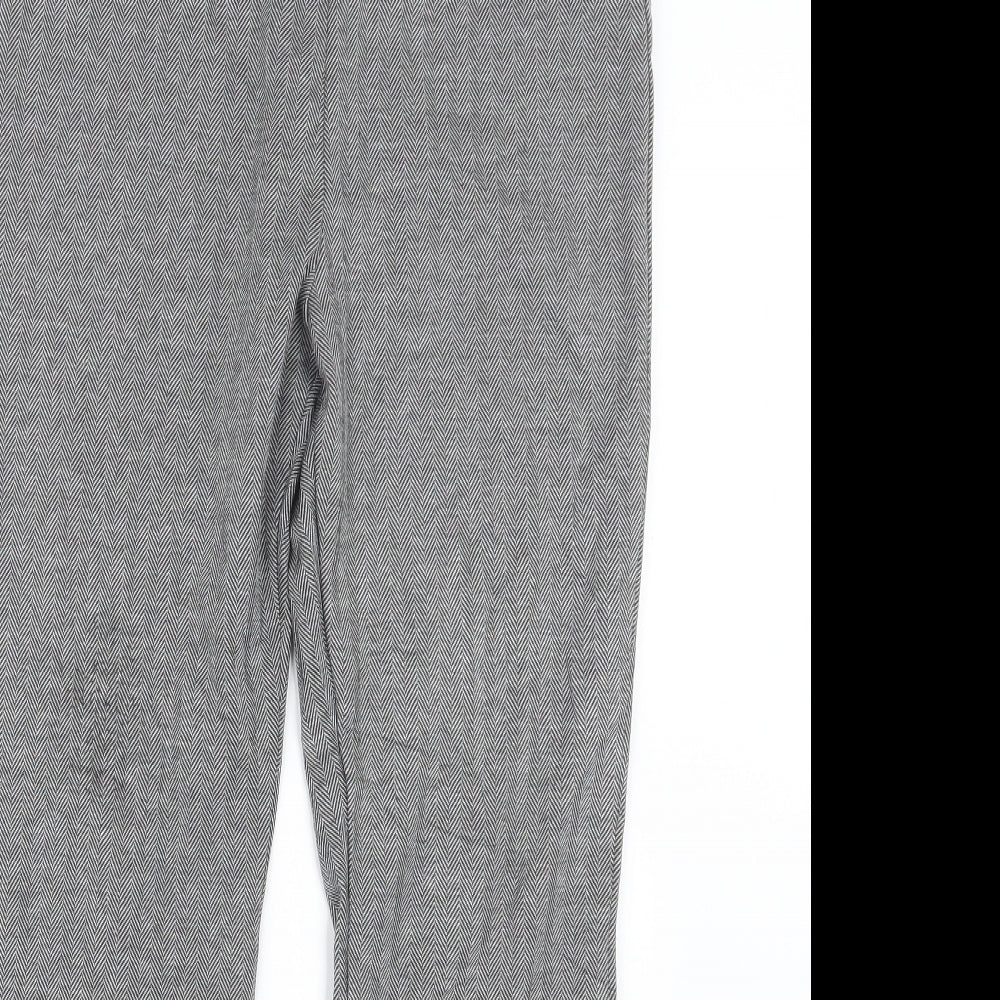 Marks and Spencer Womens Grey   Trousers  Size 14 L28 in
