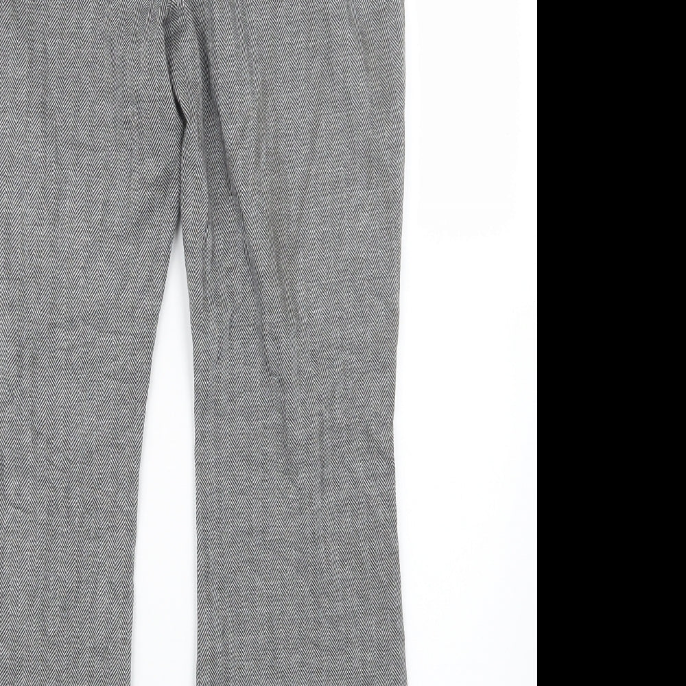 Marks and Spencer Womens Grey   Trousers  Size 14 L28 in