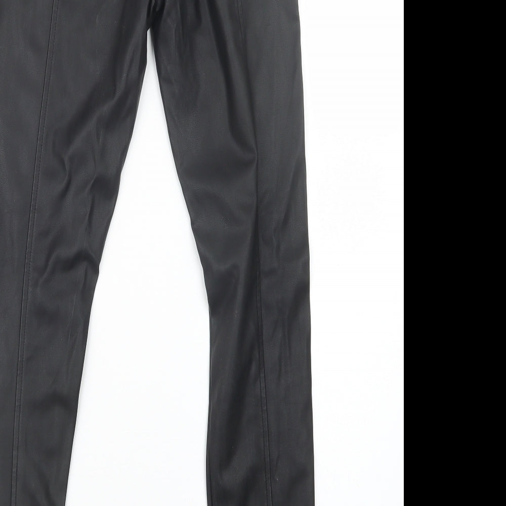Glamorous Womens Black   Trousers  Size XS L28 in