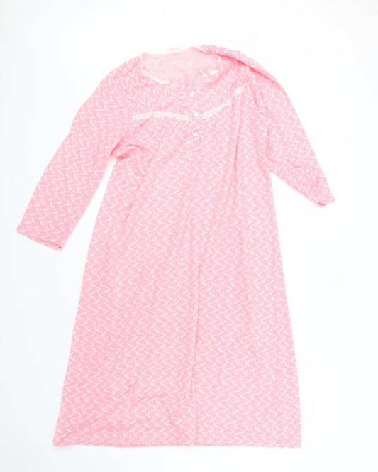 Thermolacryl Womens Pink Geometric  Top One Piece Size S