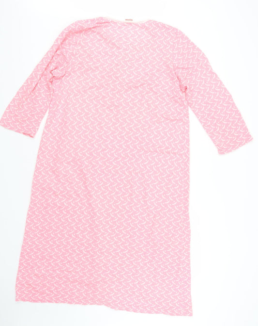 Thermolacryl Womens Pink Geometric  Top One Piece Size S