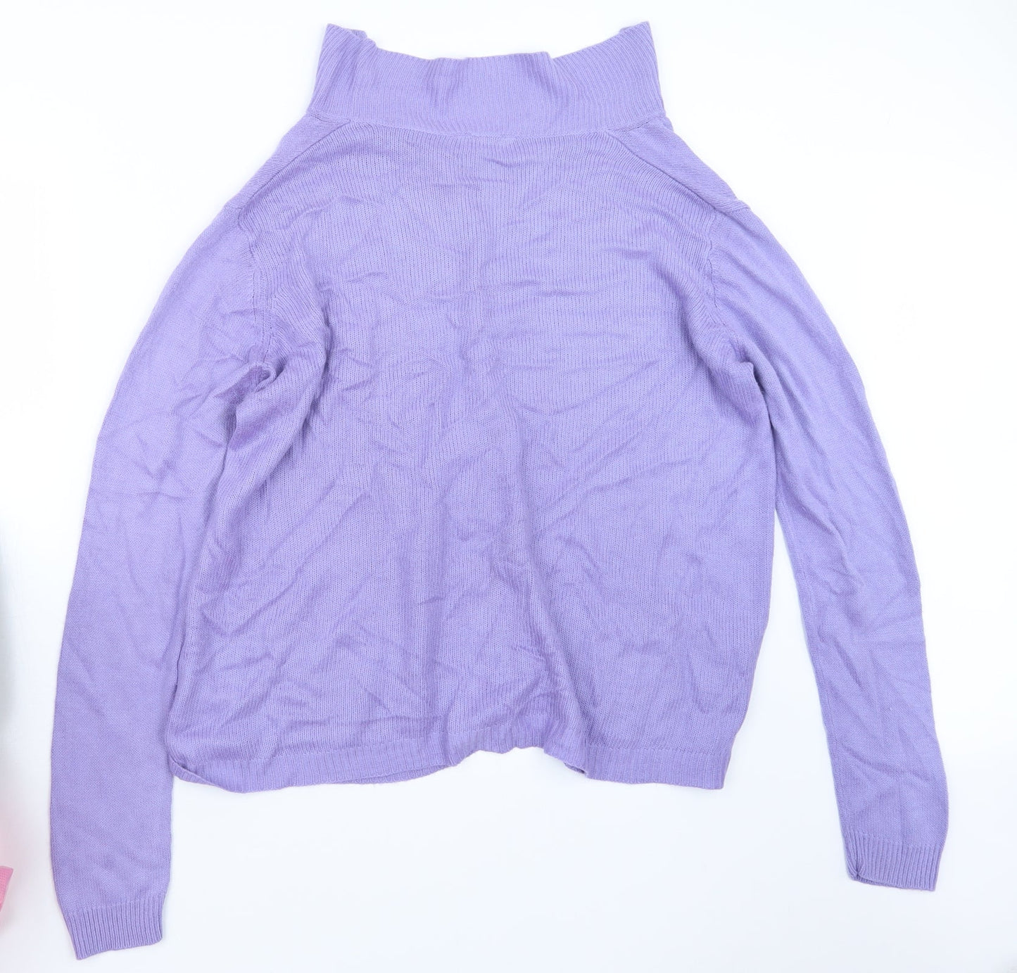 Julipa Womens Purple  Knit Cardigan Jumper Size 12