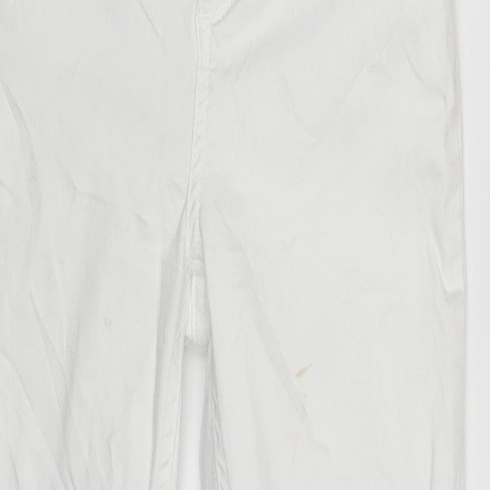 Only  Womens White  Denim Skinny Jeans Size 24 in L25 in