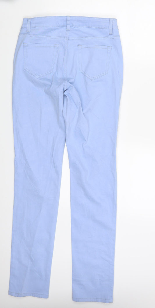 Preworn Womens Blue  Denim Skinny Jeans Size 29 in L32.5 in
