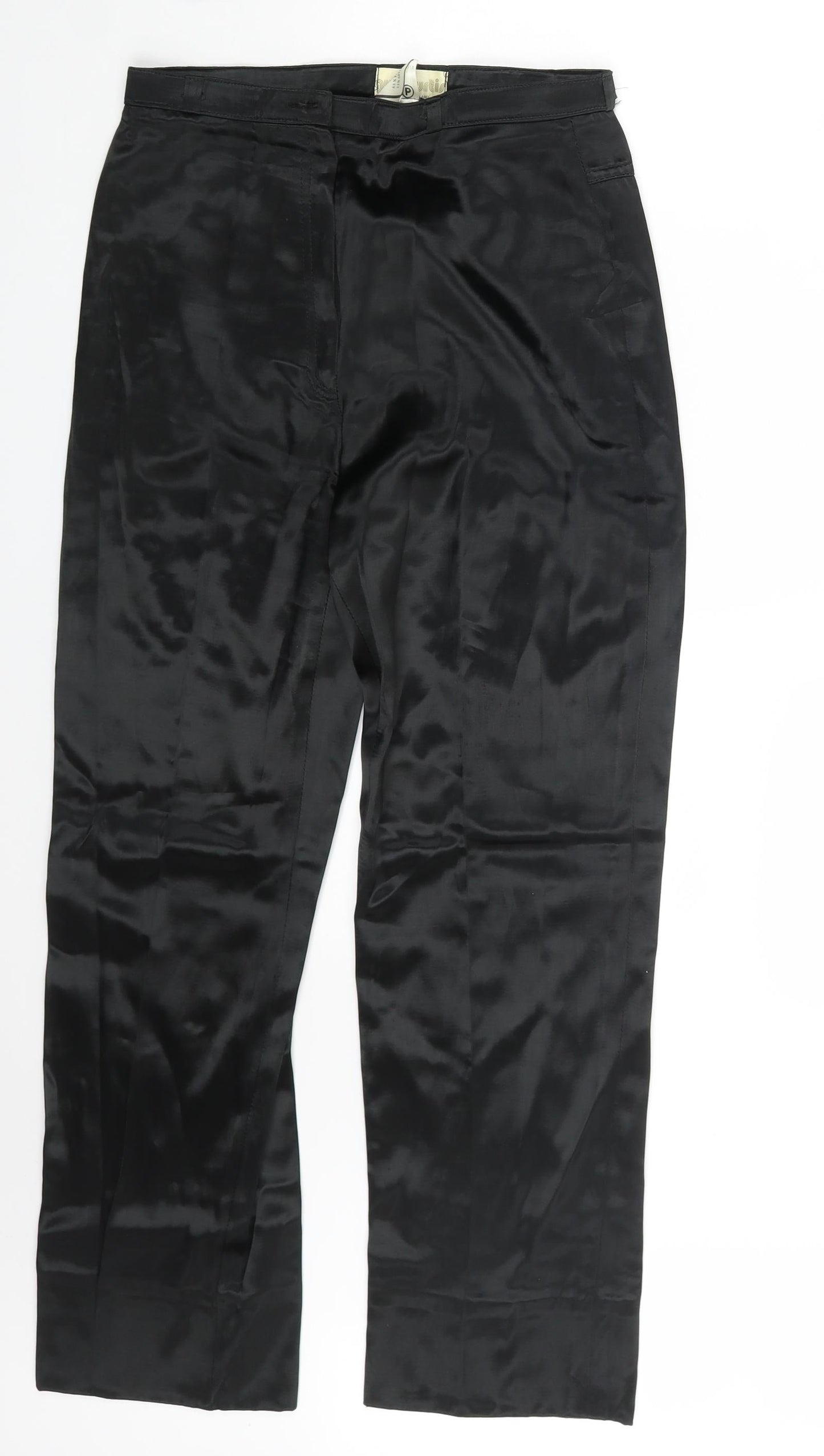 Guy Curtis Womens Black   Trousers  Size 14 L28 in