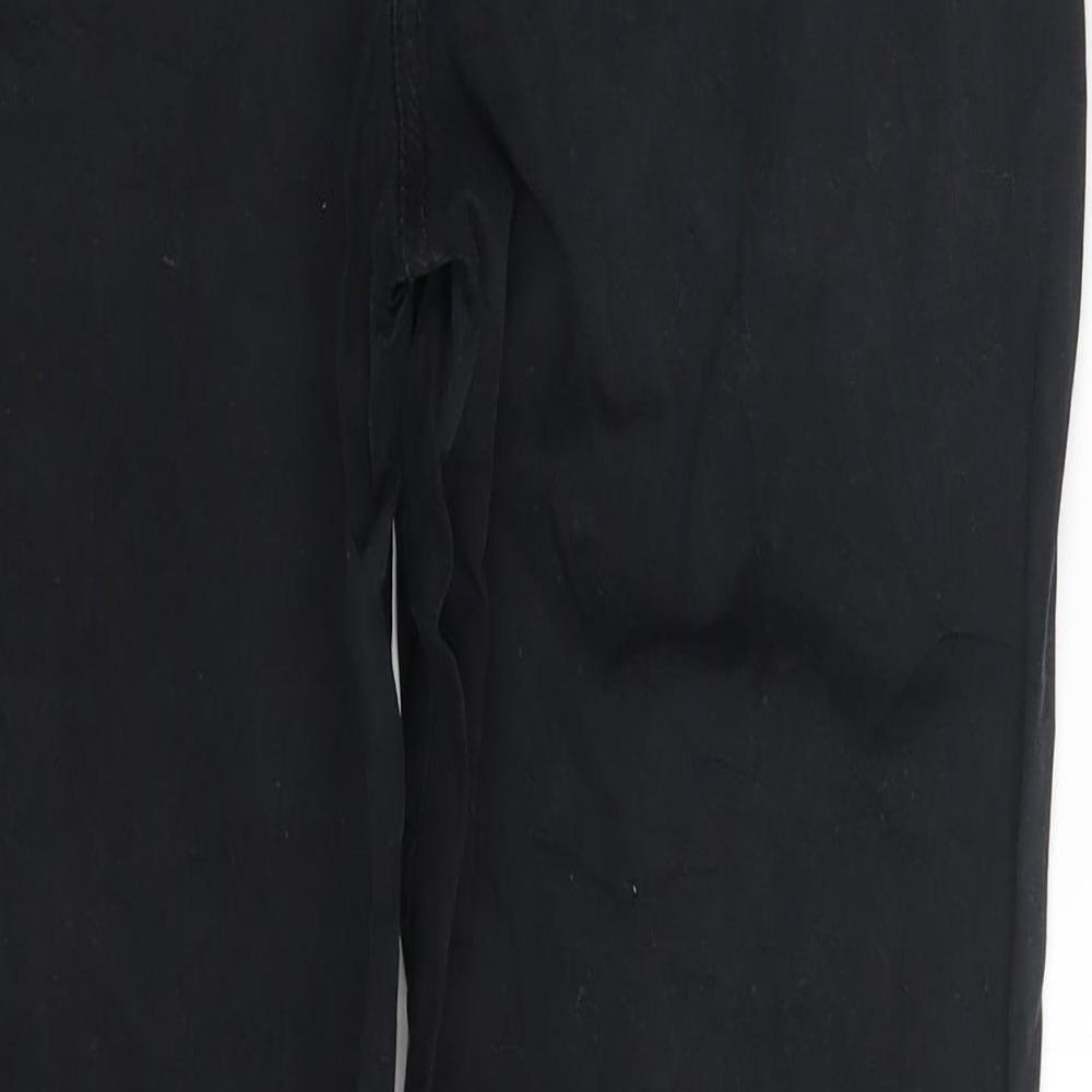 H&M Womens Black  Denim Mom Jeans Size 8 L29 in