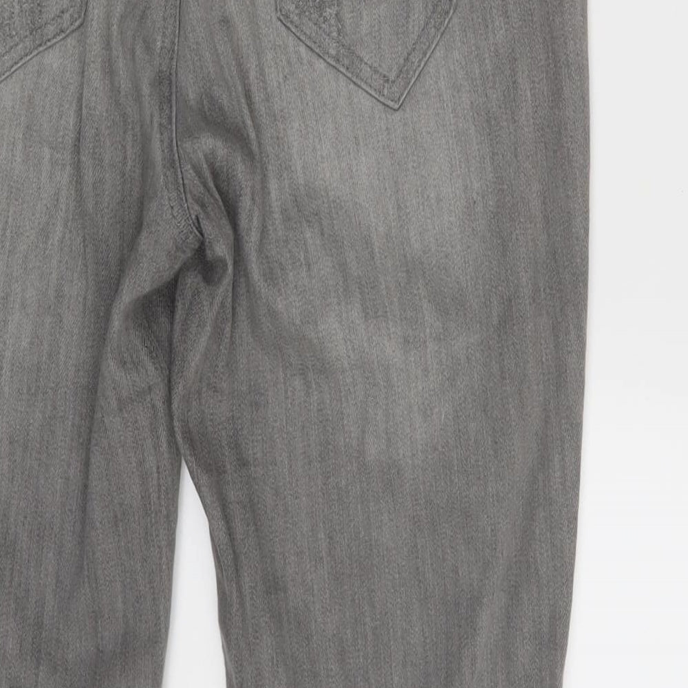 Best Connections Womens Grey  Denim Skinny Jeans Size 30 in L28 in