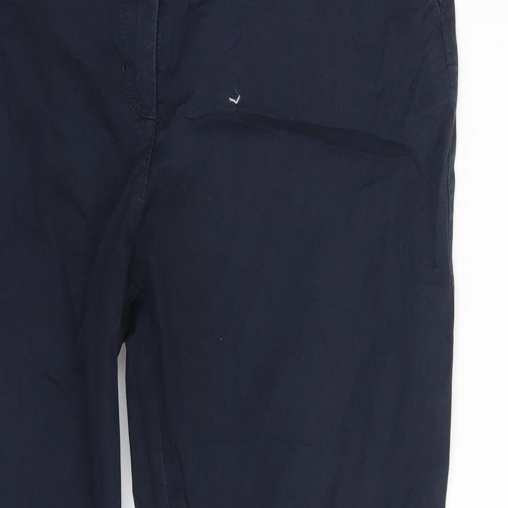 Canda Womens Blue   Chino Trousers Size 32 in L29 in