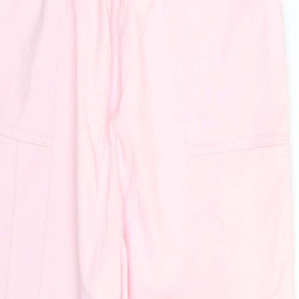 Preworn Womens Pink   Trousers  Size 26 in L23 in