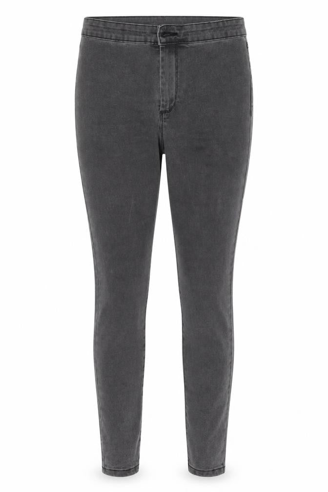 Denim Co. Womens Grey  Denim Skinny Jeans Size 12 L27 in