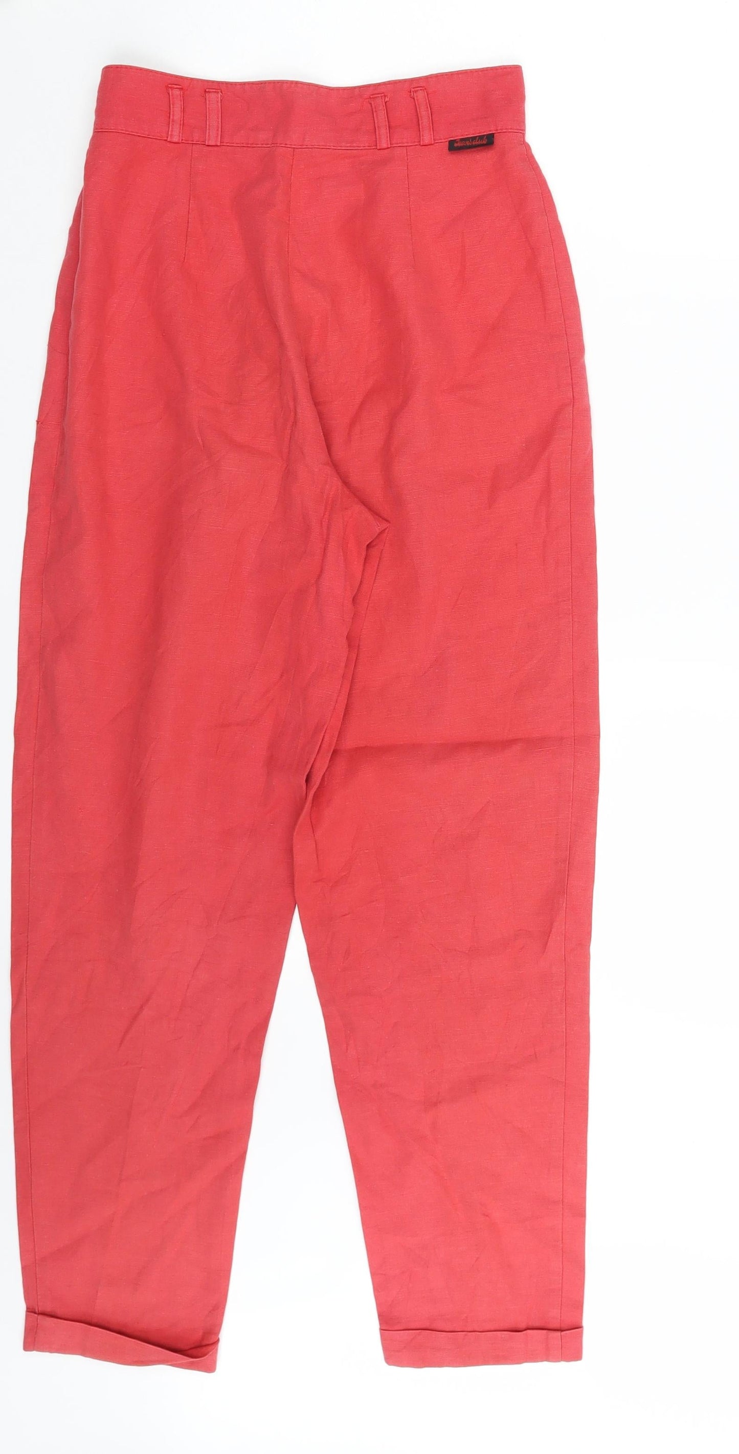 Preworn Womens Pink   Trousers  Size 26 in L27 in