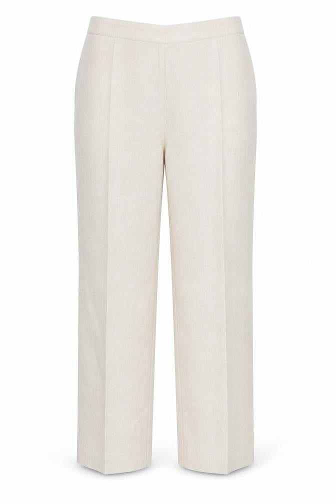 BHS Womens Beige   Dress Pants Trousers Size 14 L25 in
