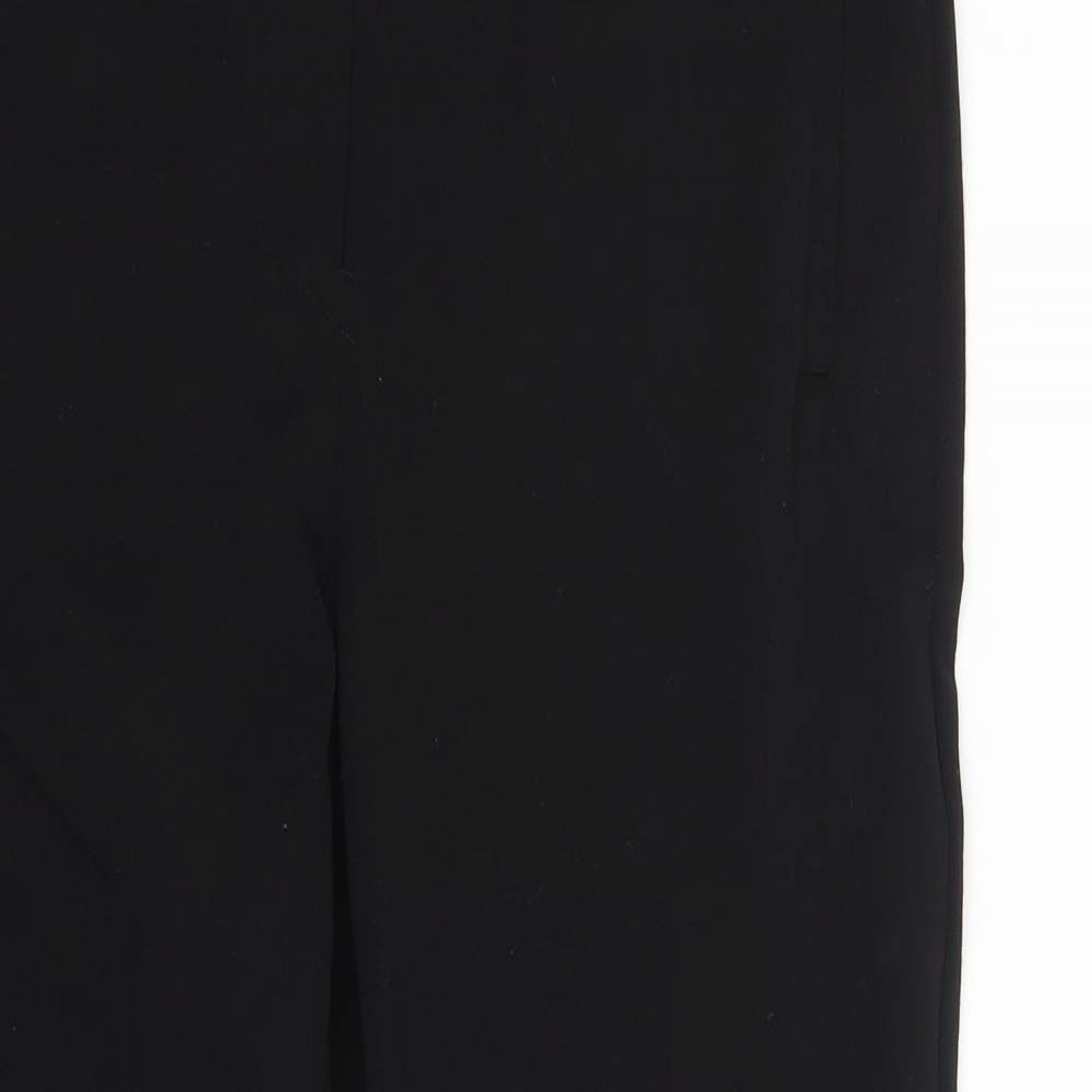 M&S Womens Black   Trousers  Size 12 L26 in