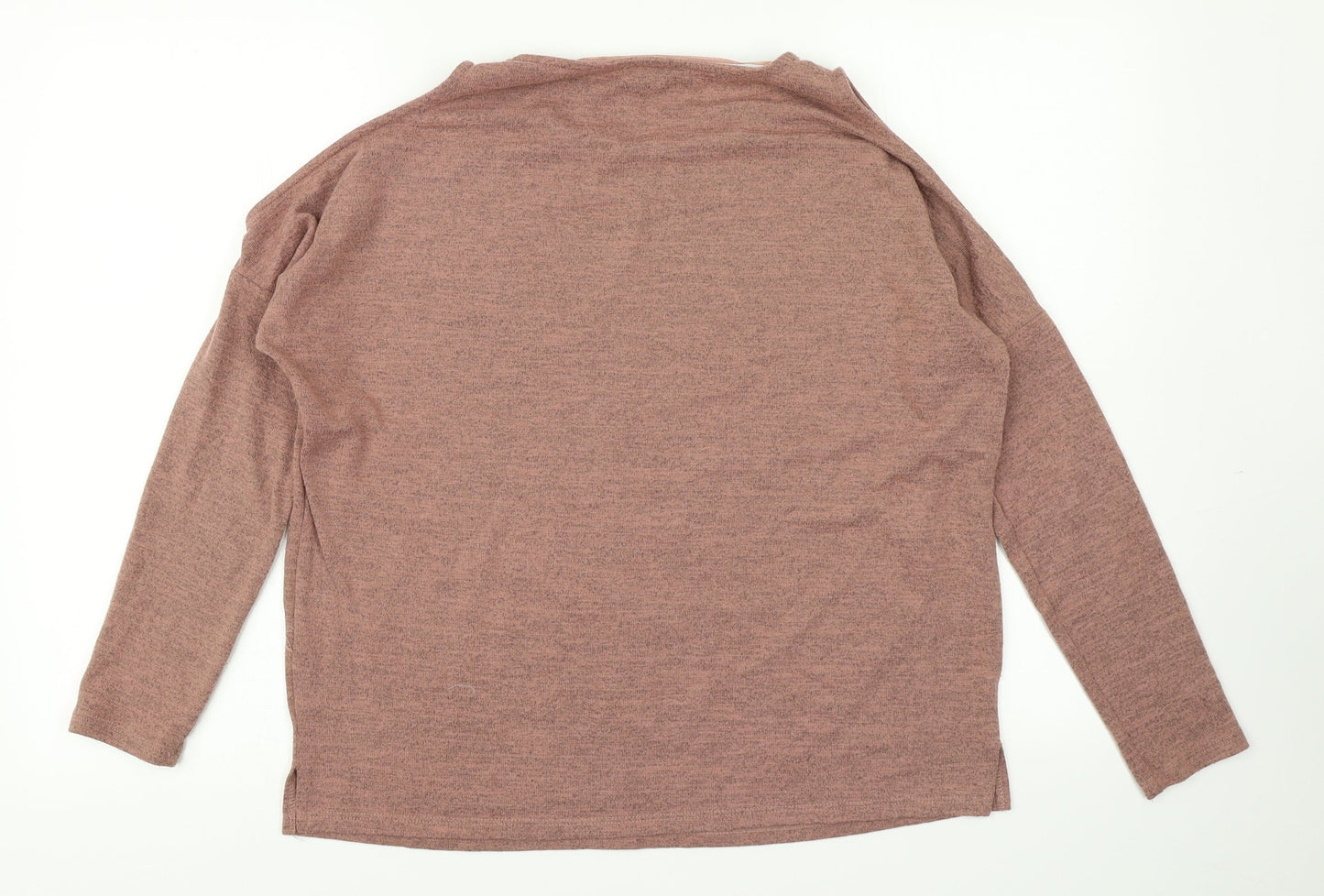 Atmosphere Womens Pink   Basic T-Shirt Size 12  - Cold Shoulder