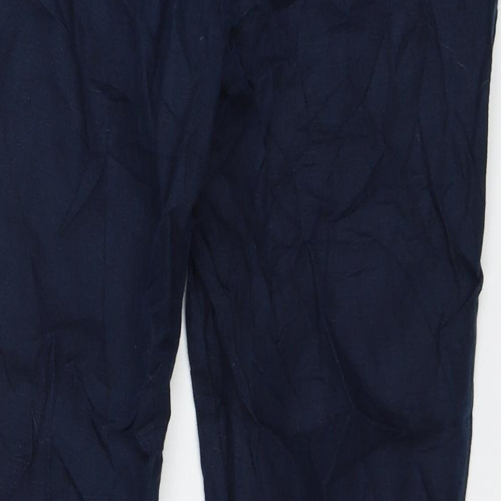 H&M Womens Blue   Trousers  Size 6 L23 in