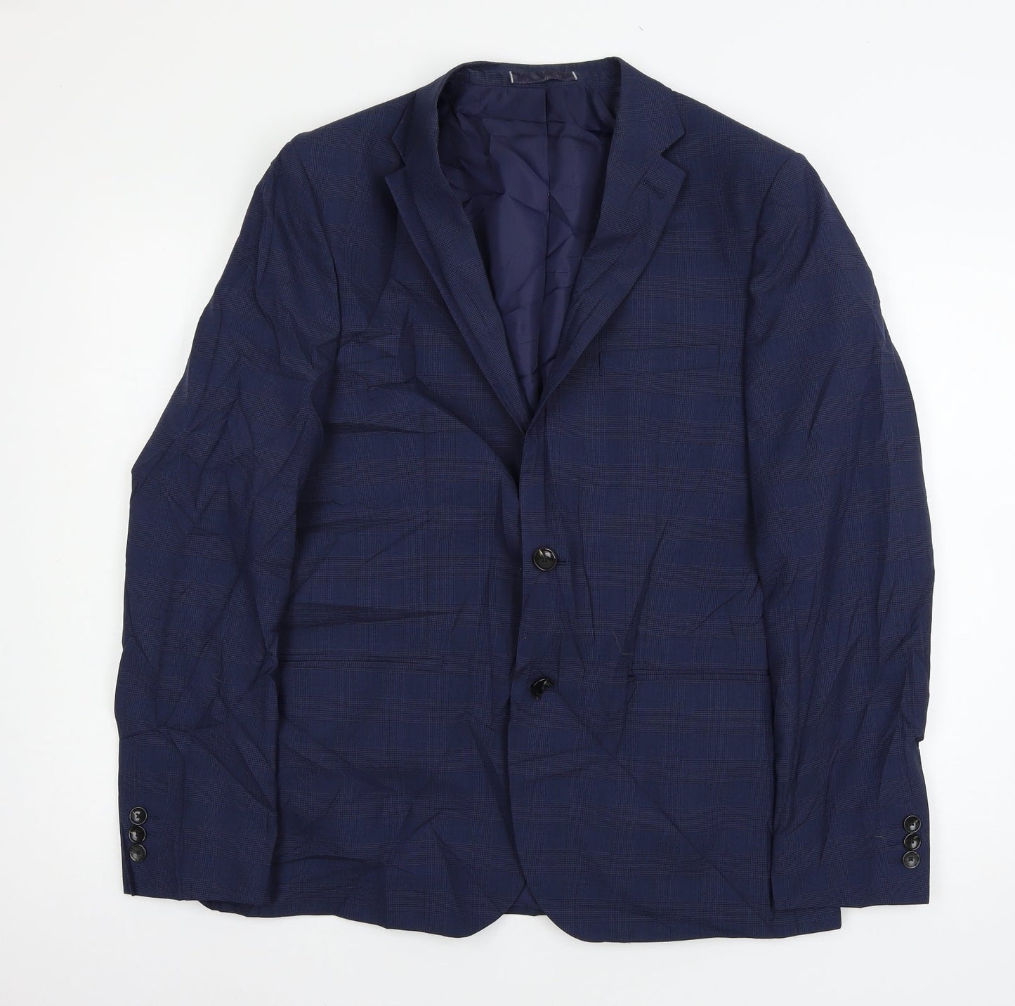 Marks and Spencer Mens Blue   Jacket Suit Jacket Size L
