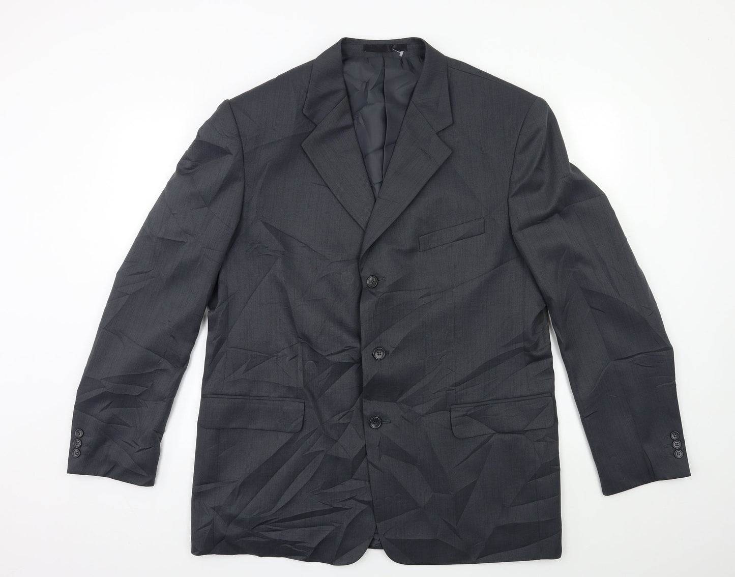 zantos Mens Grey   Jacket Suit Jacket Size 44