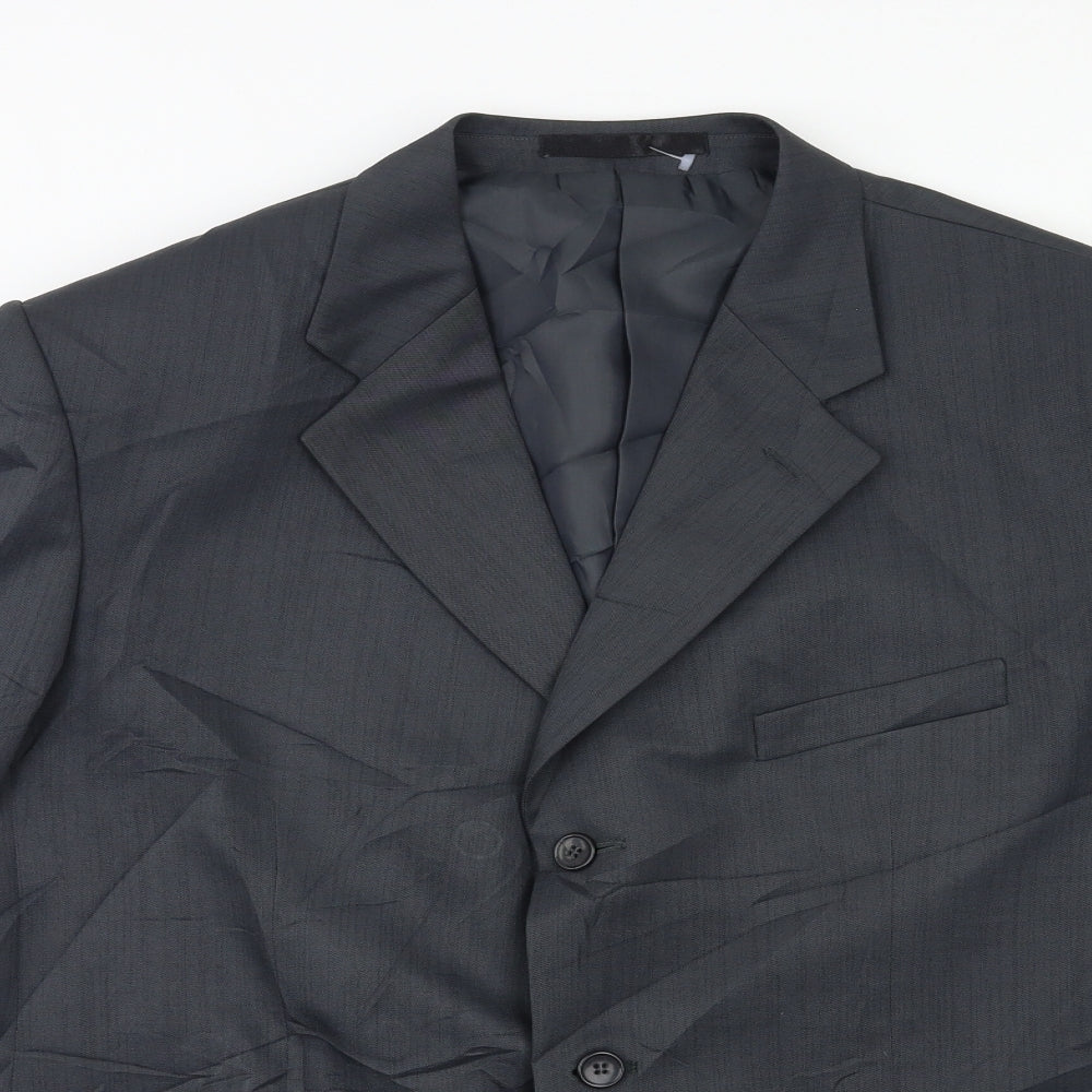 zantos Mens Grey   Jacket Suit Jacket Size 44