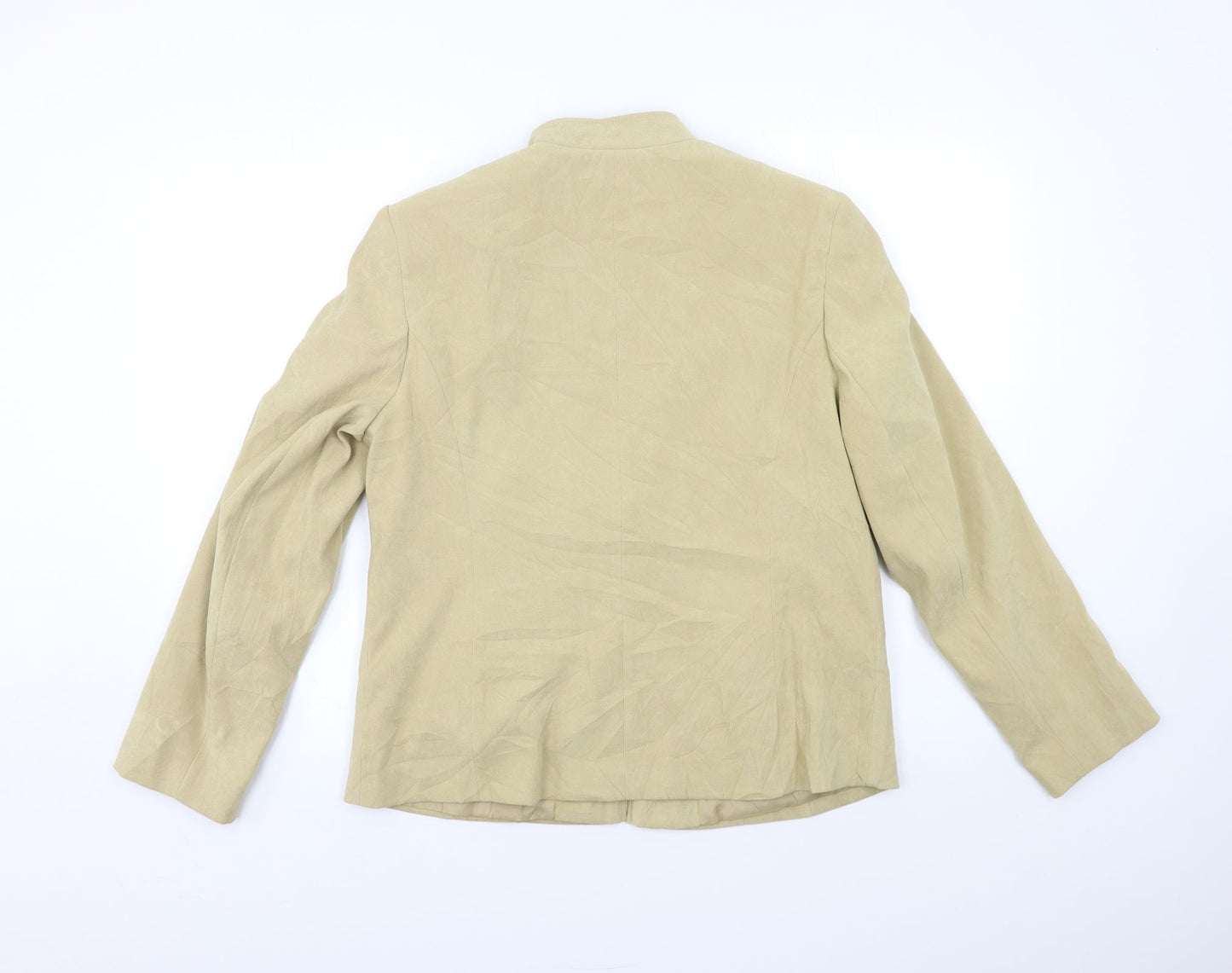 Bonmarché Womens Beige   Overcoat Coat Size 14