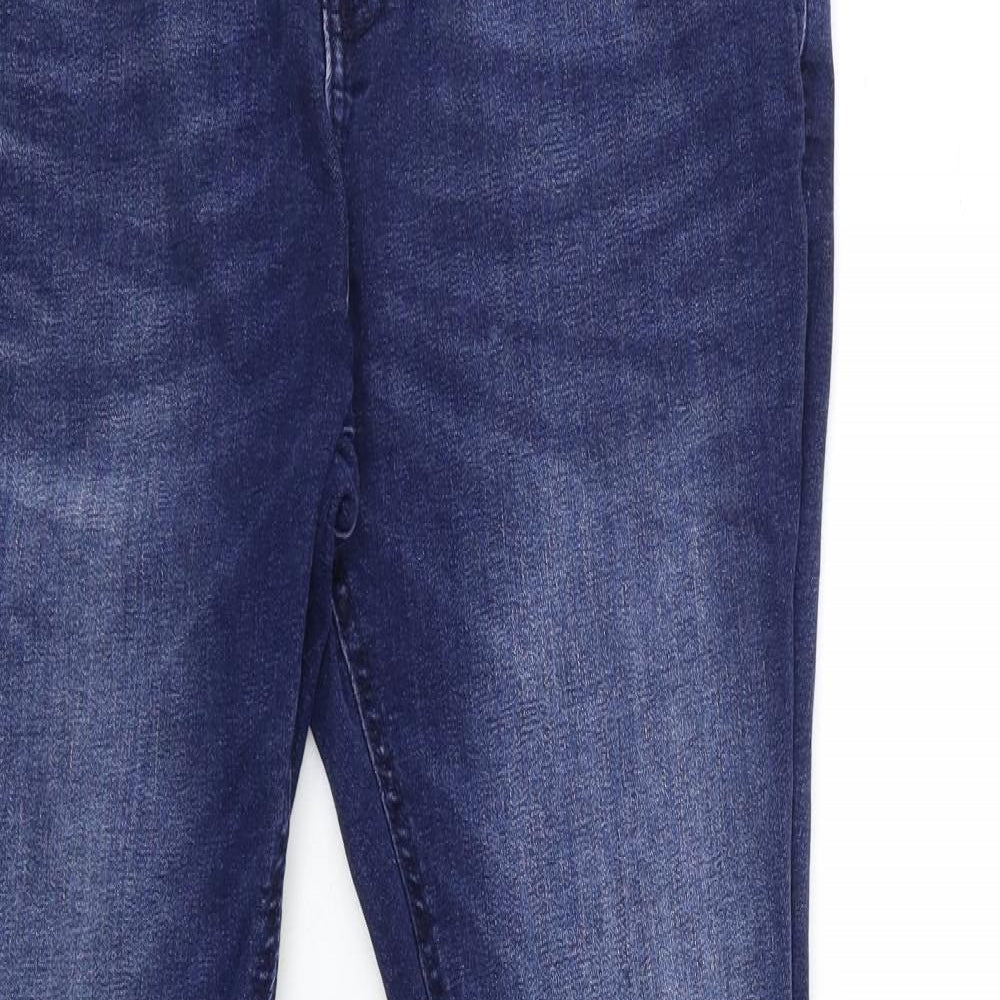 Preworn Womens Blue  Denim Skinny Jeans Size 30 in L29 in