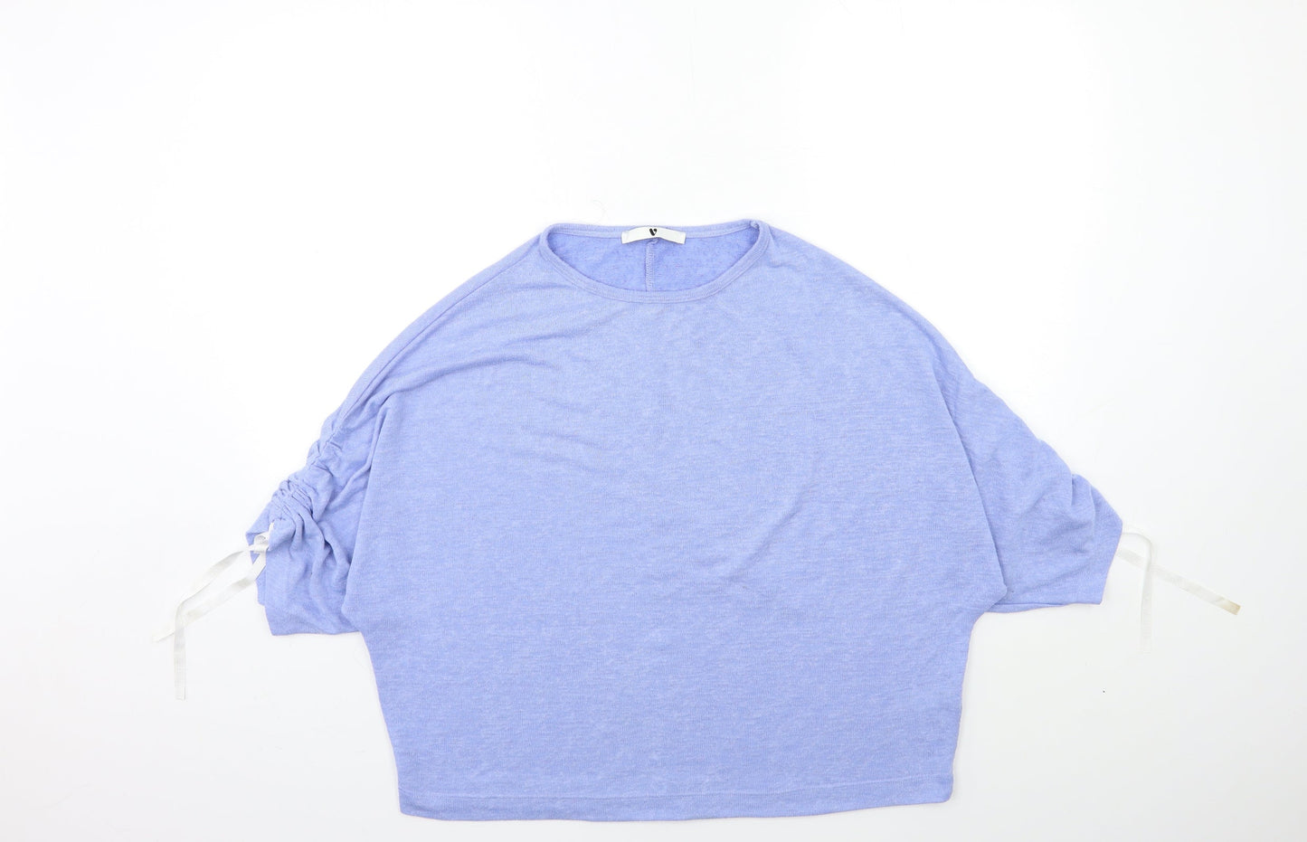 Very Womens Blue  Knit Pullover Jumper Size 14