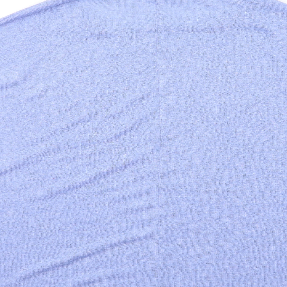 Very Womens Blue  Knit Pullover Jumper Size 14
