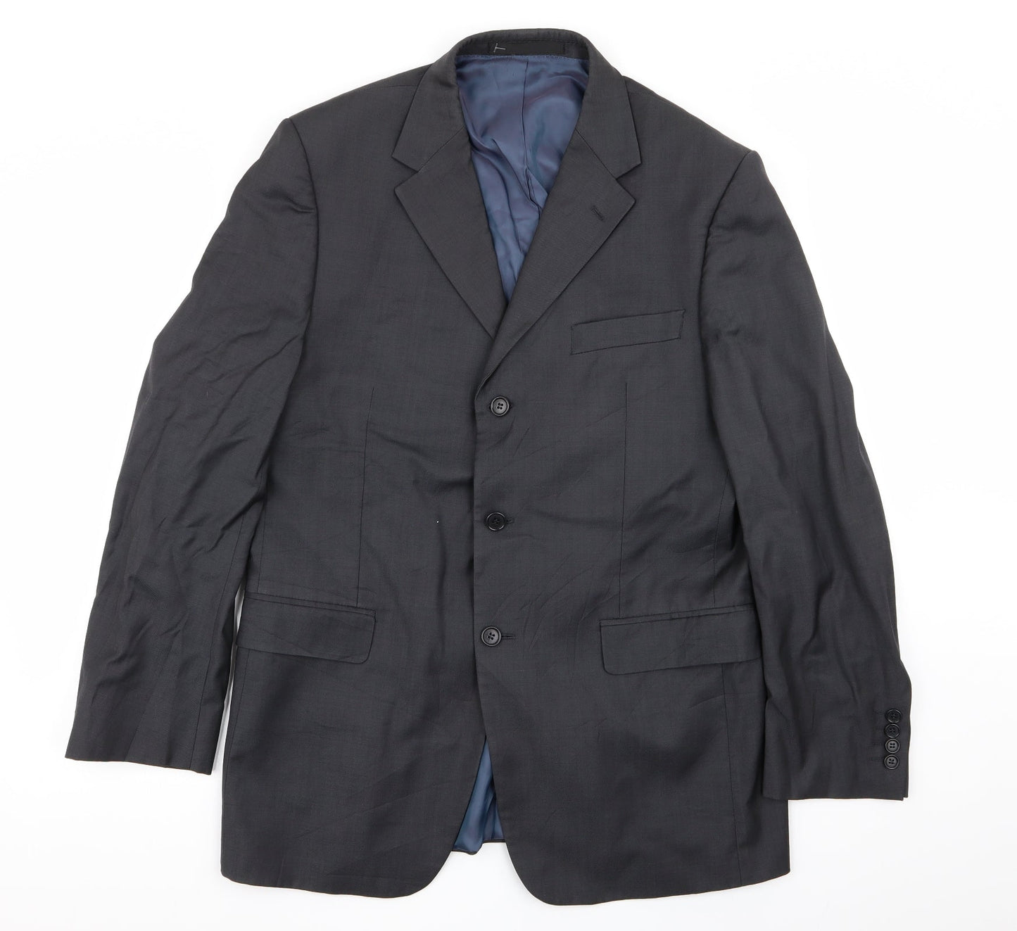 M&S Mens Grey   Jacket Blazer Size M