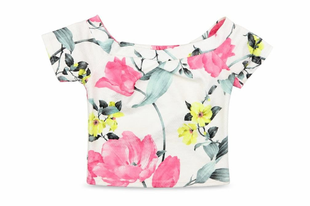 Quiz Womens Multicoloured Floral  Basic Blouse Size 8