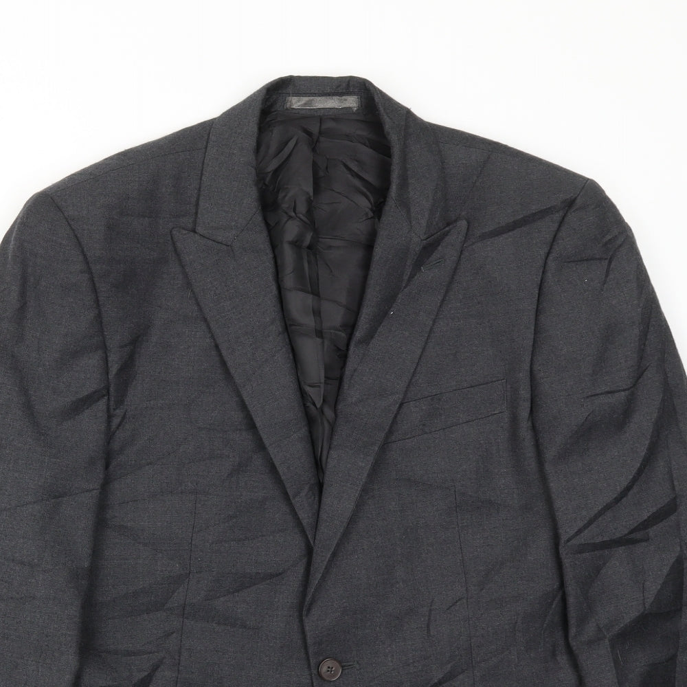 STVDIO Mens Grey   Jacket Blazer Size 40