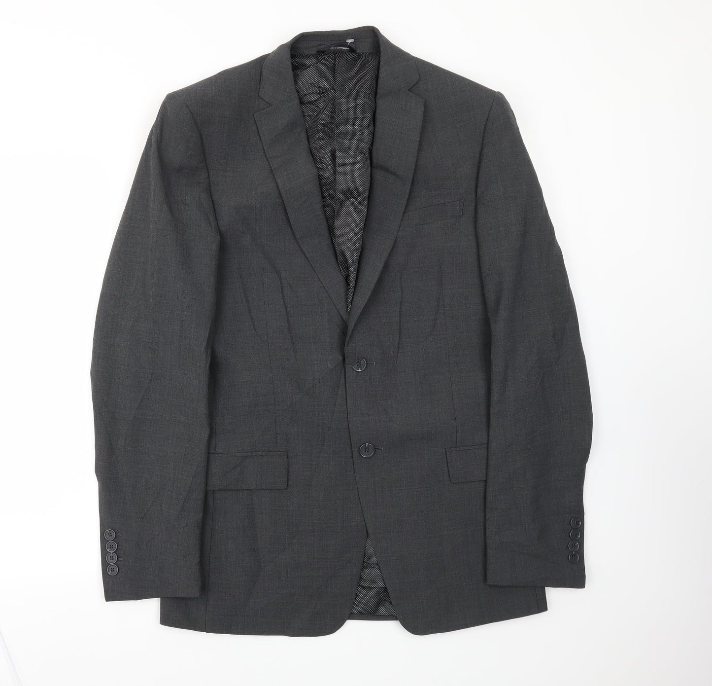M&S Mens Grey   Jacket Blazer Size 40