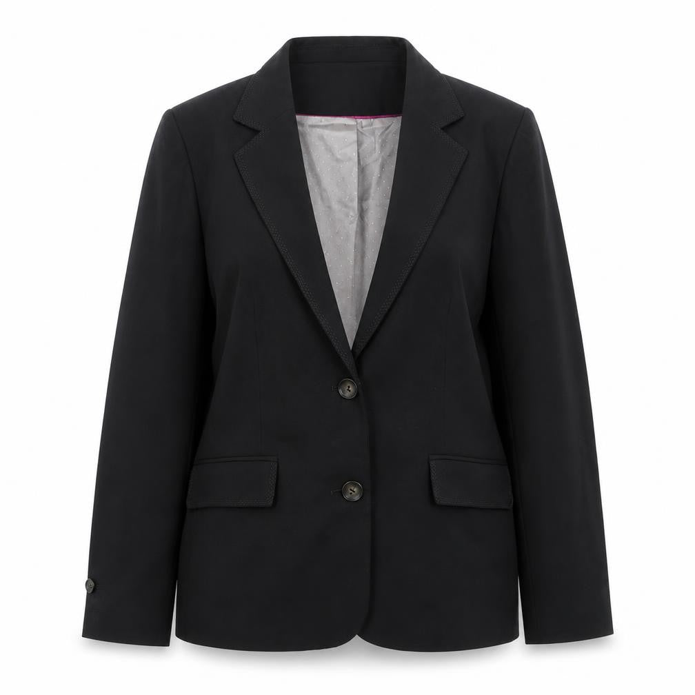 M&S Womens Black   Jacket Blazer Size 12