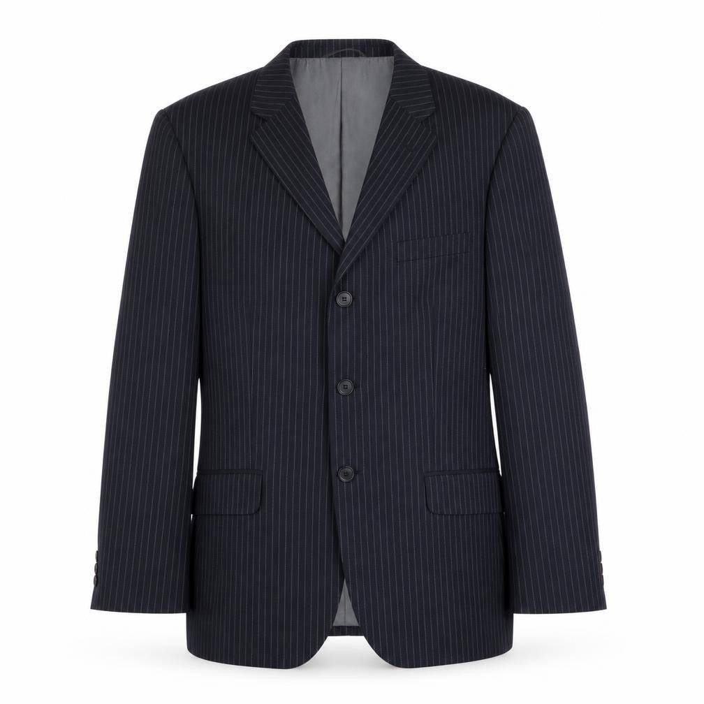 BHS Mens Blue Striped  Jacket Blazer Size 40