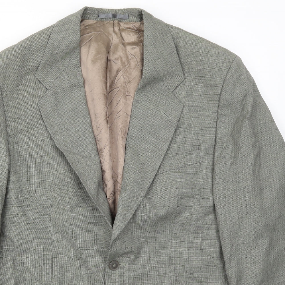 WESTBROOK Mens Green   Jacket Blazer Size 44