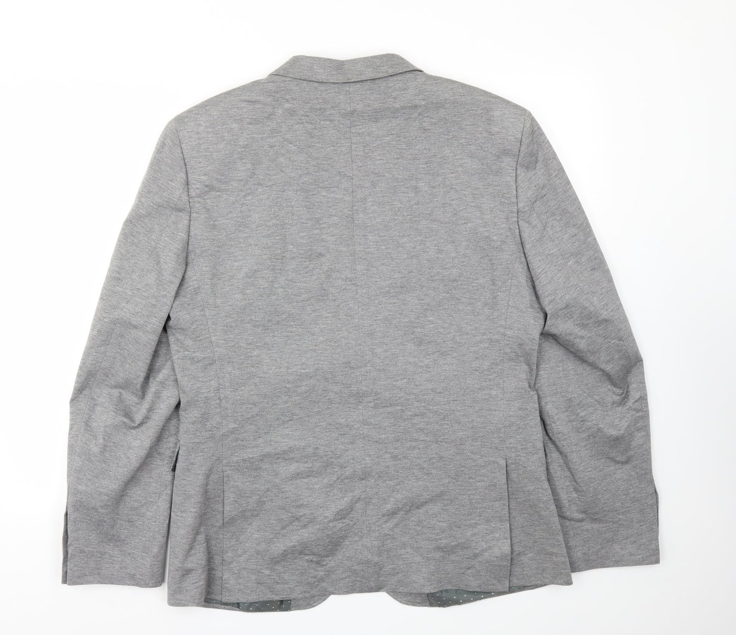 EASY  Womens Grey   Jacket Blazer Size L