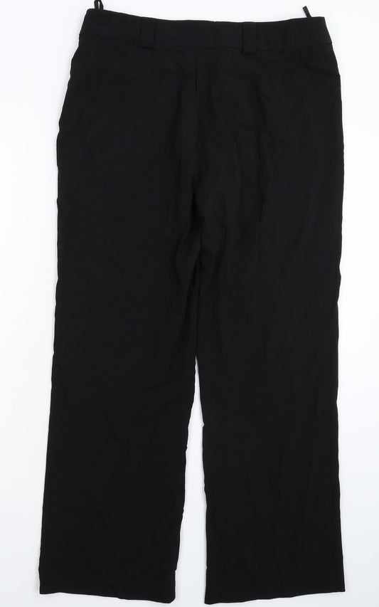 Platform Womens Black   Trousers  Size 16 L28 in