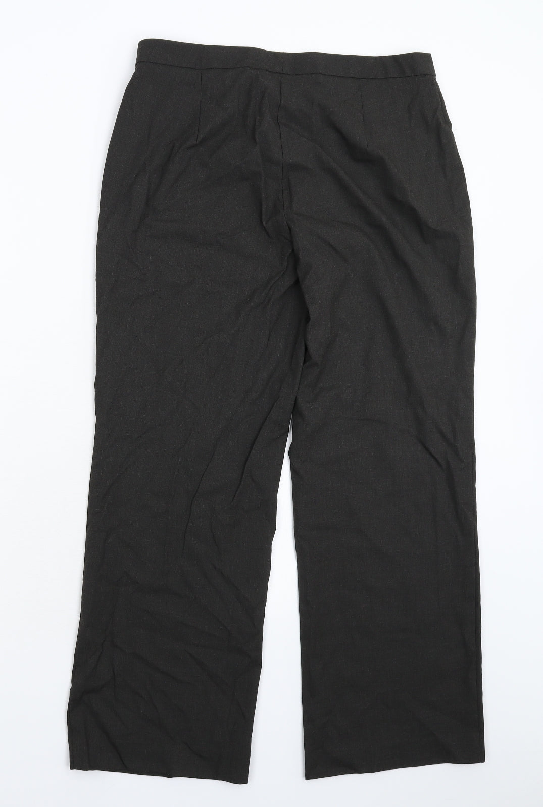 Marks and Spencer Womens Grey   Trousers  Size 12 L26 in