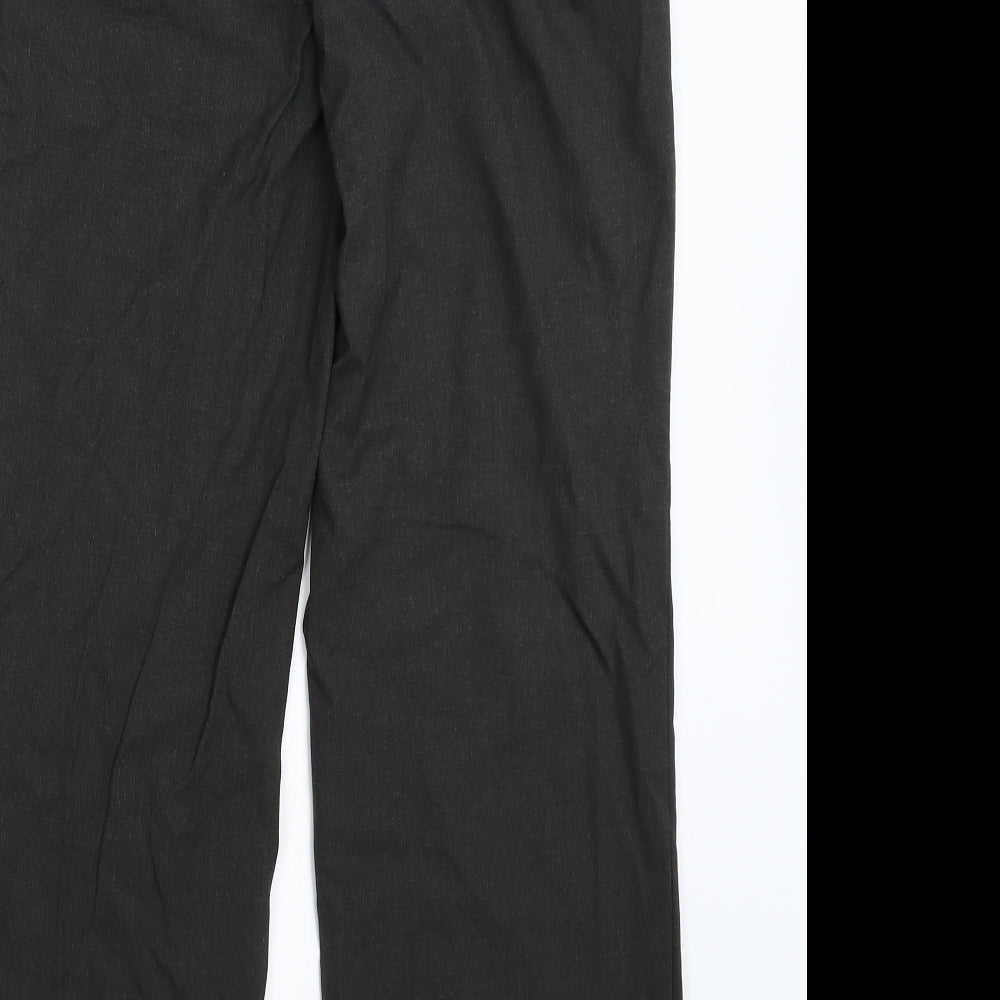 Marks and Spencer Womens Grey   Trousers  Size 12 L26 in
