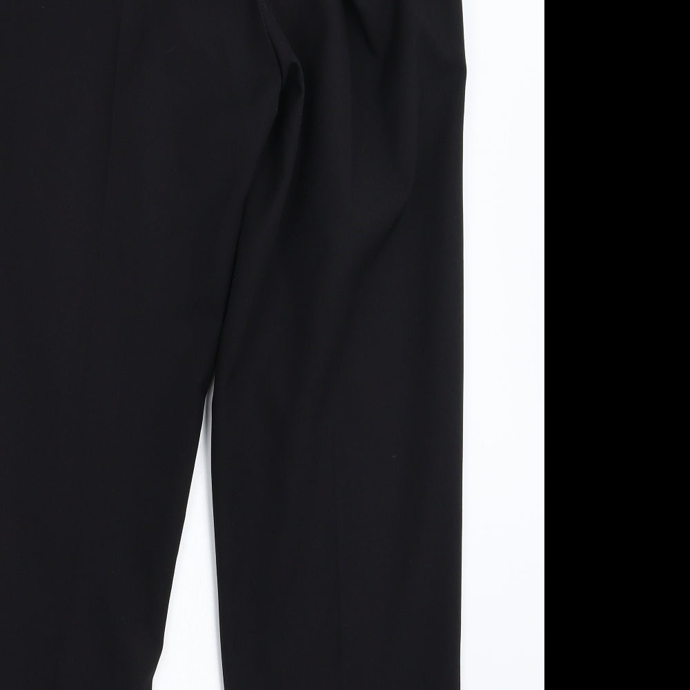 BM Womens Black   Trousers  Size 12 L26 in