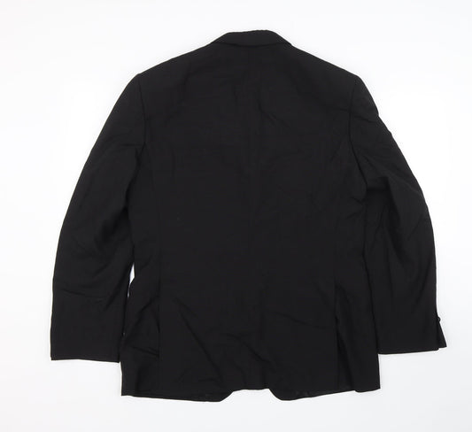 Ascot & Taylor Mens Black   Jacket Suit Size 42