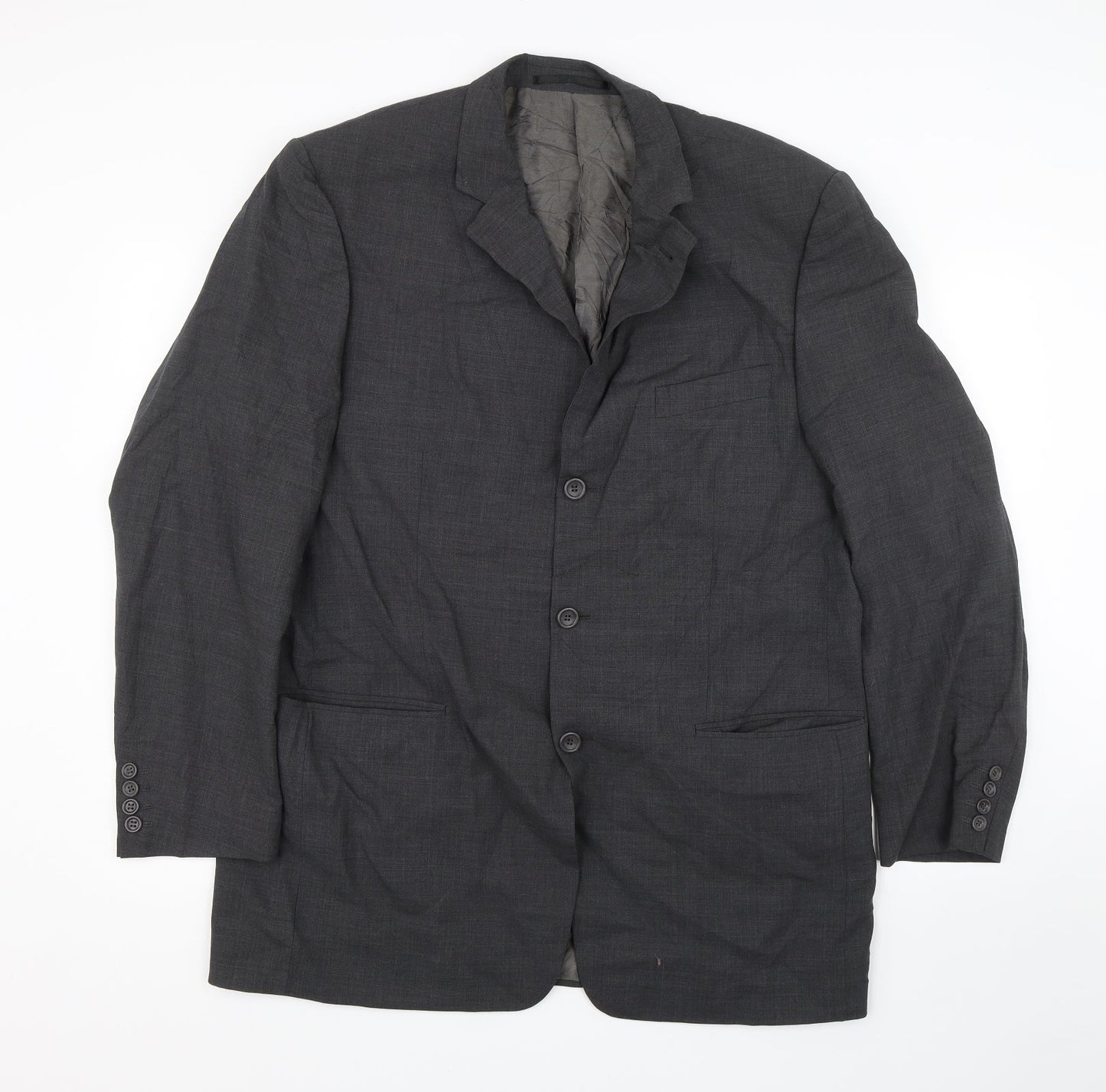Mongotto Mens Grey   Jacket Suit Size 46
