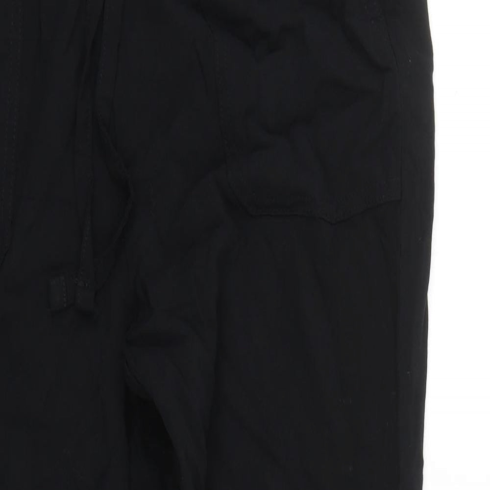 Primark Womens Black   Trousers  Size 10 L23 in