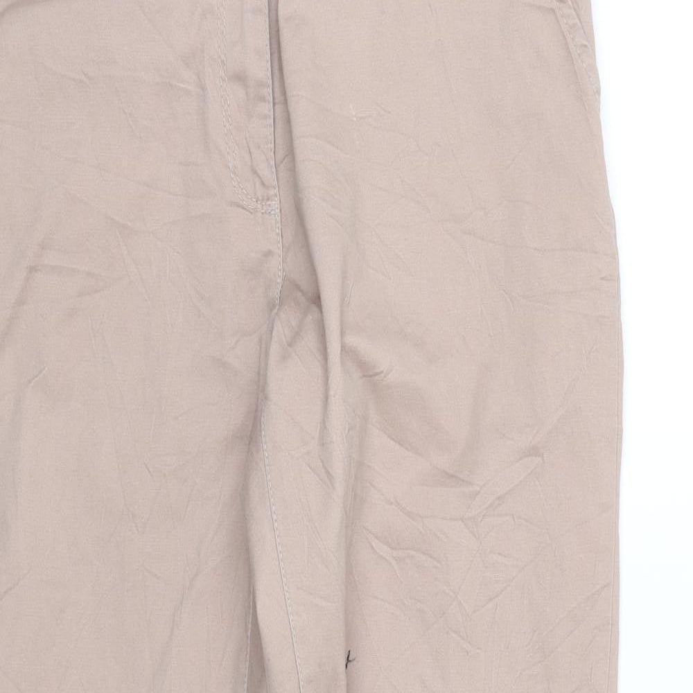 H&M Womens Pink   Trousers  Size 10 L26 in