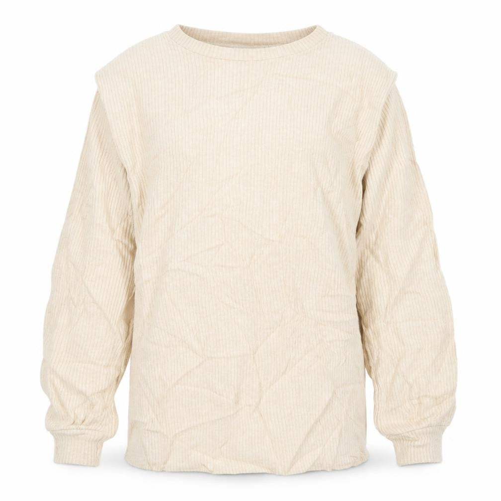Front view of Papaya women’s beige jumper, size UK 10