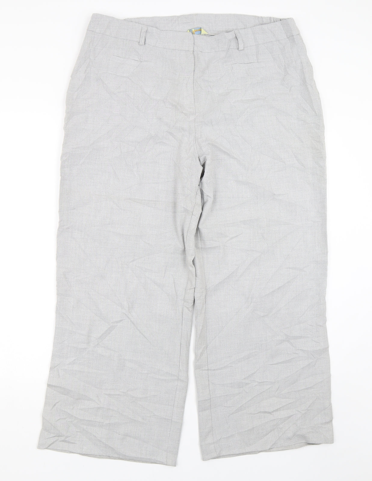Agenda Womens Grey   Trousers  Size 18 L27 in