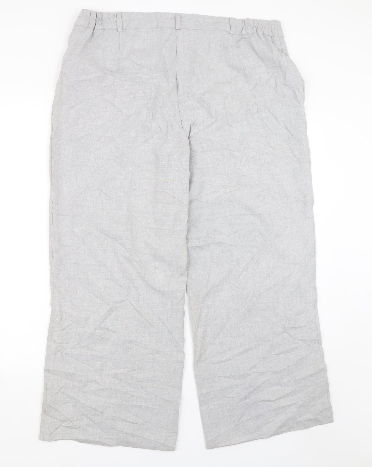 Agenda Womens Grey   Trousers  Size 18 L27 in