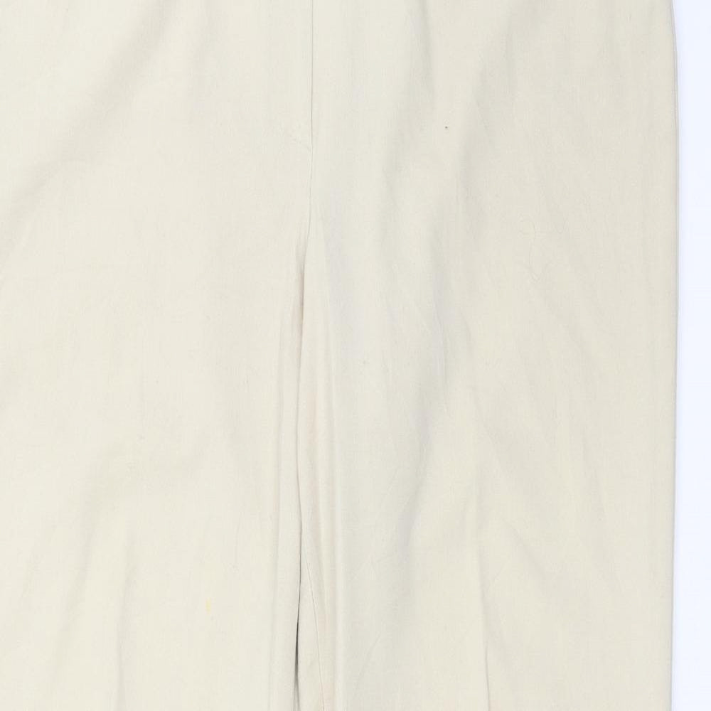 BOGTEX Womens Beige   Trousers  Size 14 L27 in