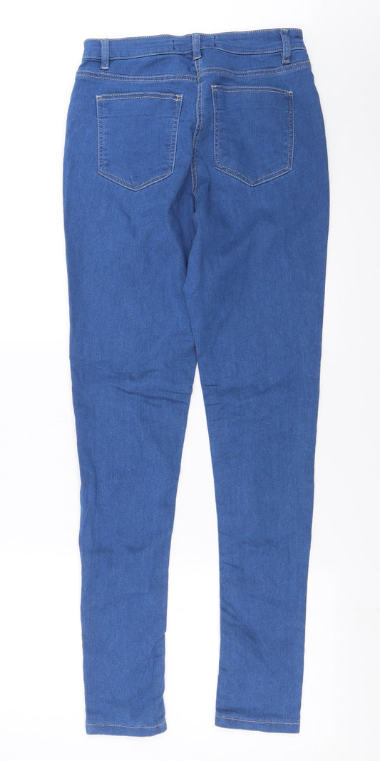 Anthology Womens Blue  Denim Skinny Jeans Size 12 L32 in